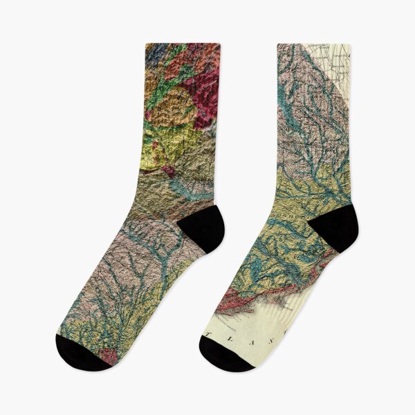 Artikelvorschau, 1883 South Carolina Reliefkarte 3D digital gerendert entworfen und verkauft von ThinkAboutMaps.