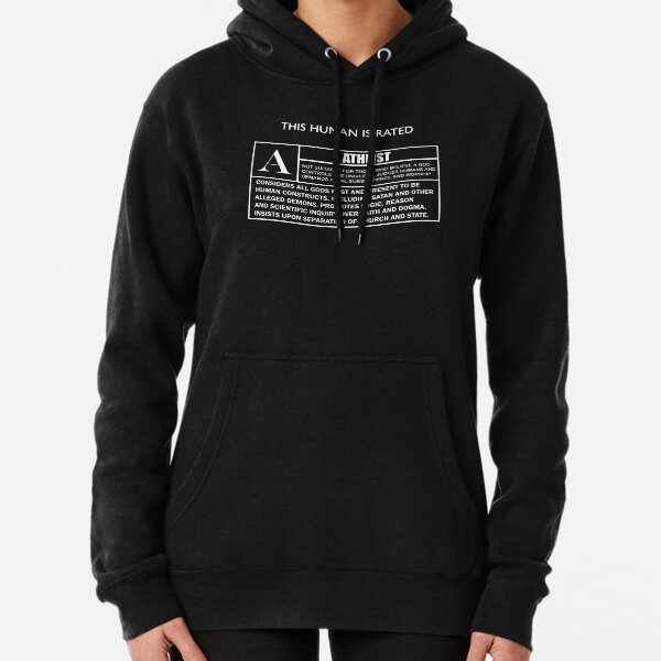 Item preview, This Human is Rated A for "ATHEIST" designed and sold by Samuel Sheats.