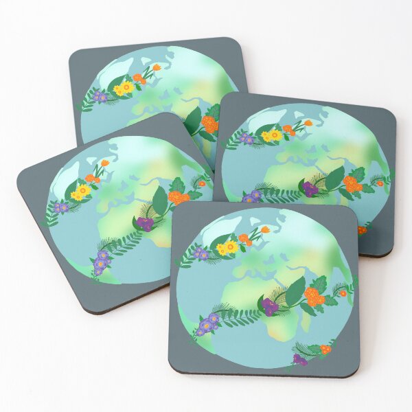 Item preview, Floral Earth Day Motif designed and sold by inkyclovers.