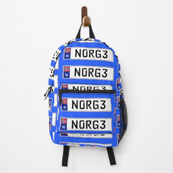 Item preview, Norway Norge Noreg car license plate designed and sold by Travellerz.