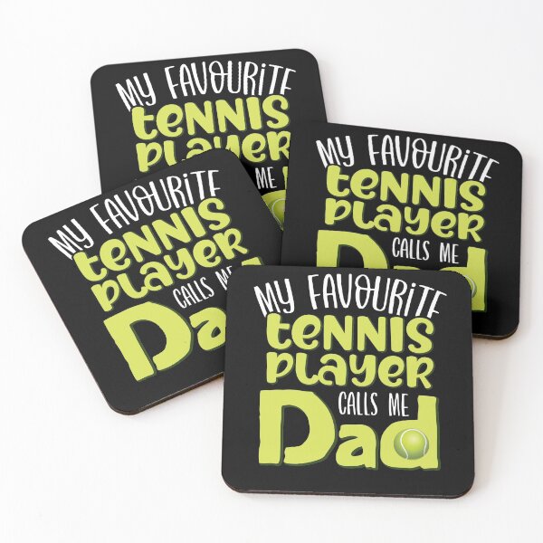 Item preview, My Favourite Tennis Player Calls Me Dad designed and sold by FuntasticDez.
