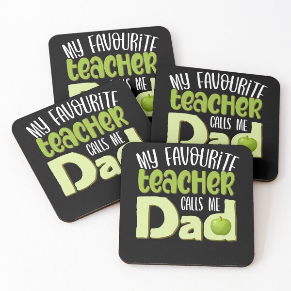 Item preview, My Favourite Teacher Calls Me Dad designed and sold by FuntasticDez.