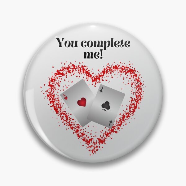 Item preview, You complete me! designed and sold by Ksaavet.