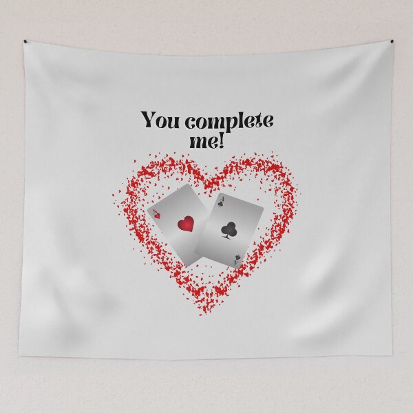Item preview, You complete me! designed and sold by Ksaavet.