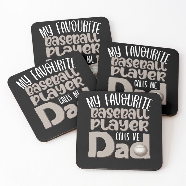 Item preview, My Favourite Baseball Player Calls Me Dad designed and sold by FuntasticDez.