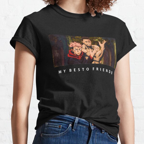Itadori and Toudou Pose - My Besto Friendo | Jujutsu no Kaisen Classic T-Shirt