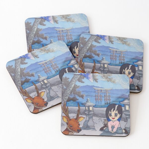 Item preview, Lanterns on Miyajima Island designed and sold by CuisineCat.