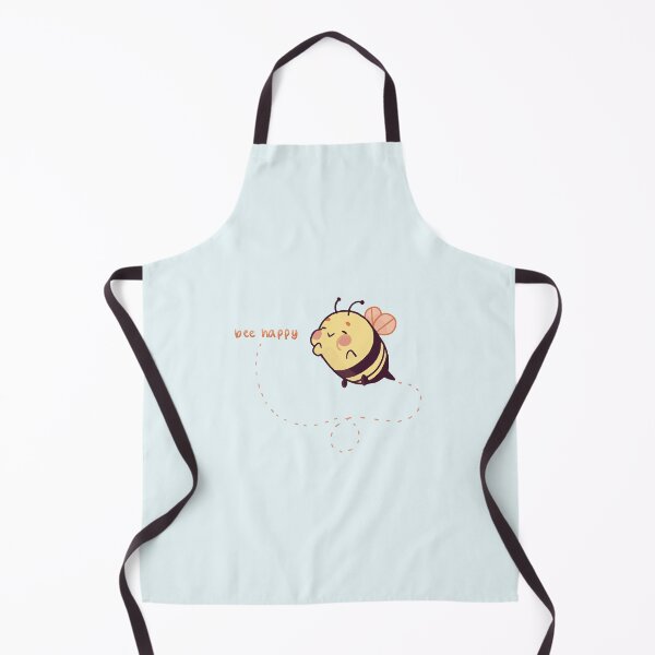 Item preview, Cute bee "bee happy" designed and sold by DesignEmi.
