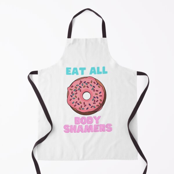 Item preview, Eat All Body Shamers Body Positivity Funny Doughnut Design designed and sold by PetitePeche.