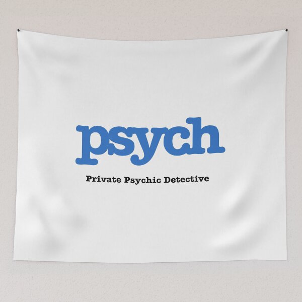 Item preview, psych show - blue psych - Pilot episode  -  designed and sold by ndubrey.