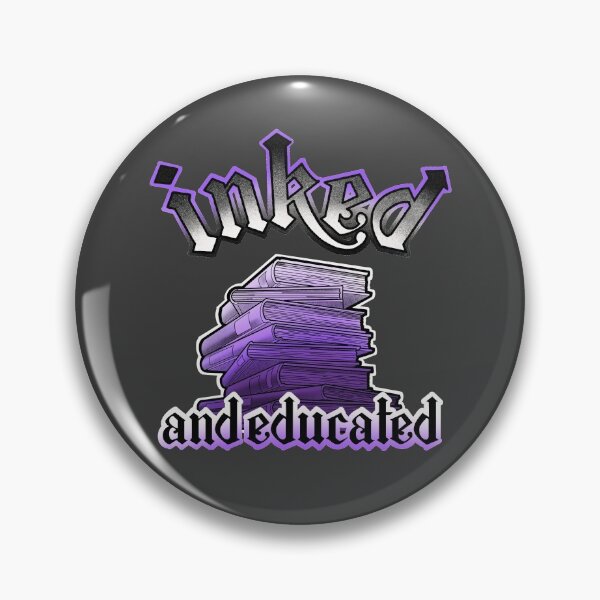 Item preview,  inked and educated, stack of purple books  designed and sold by weilertsen.