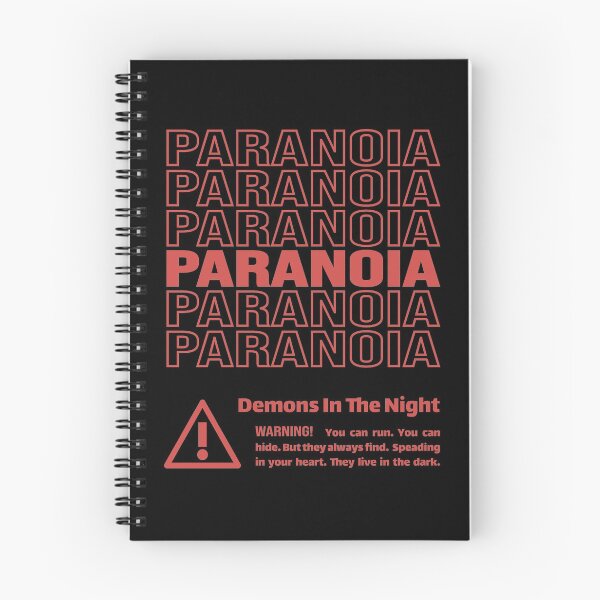 Item preview, Paranoia by Kang Daniel Black Kpop Song Iconic Lines Typography Design designed and sold by Typography & Streetwear.