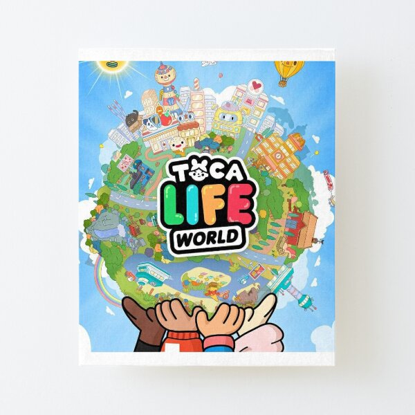 Toca Boca Toca Boca 2021 Toca Life World Mounted Print for Sale