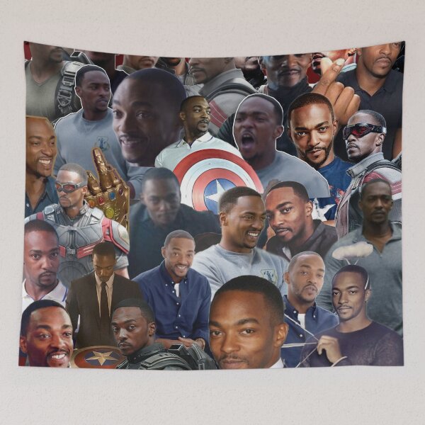 Item preview, Anthony Mackie Collage designed and sold by Rabias0.