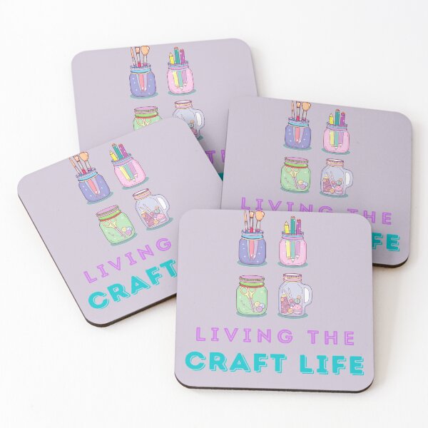 Item preview, Living The Craft Life Design designed and sold by Constant Readers.