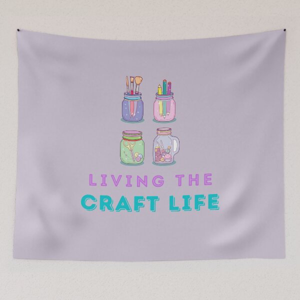 Item preview, Living The Craft Life Design designed and sold by Constant Readers.
