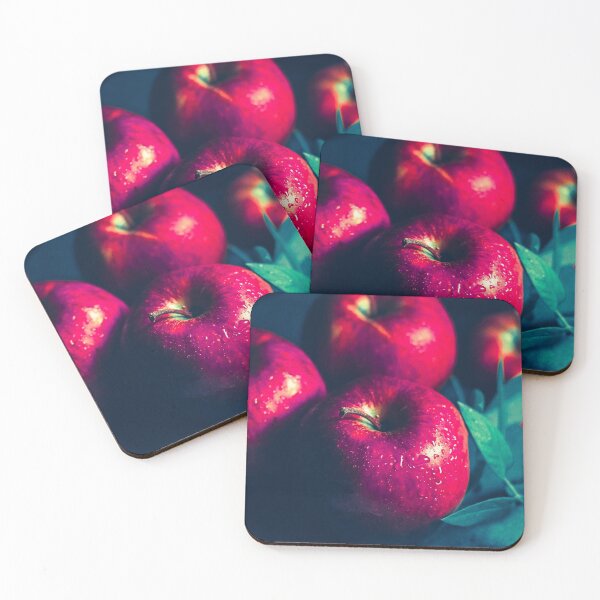Item preview, Red apple fruit poster designed and sold by JD369.