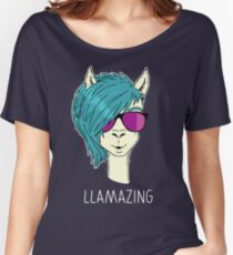 LLAMAZING Women's Relaxed Fit T-Shirt