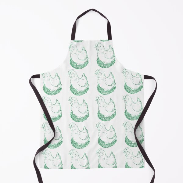 Item preview, Homestead Broody hen Green Color Design designed and sold by Red-ElYoubi.