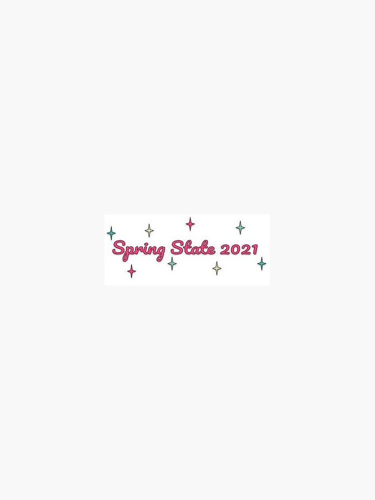 "PNW JSA Spring State Sparkle" Sticker for Sale by PNWJSA Redbubble