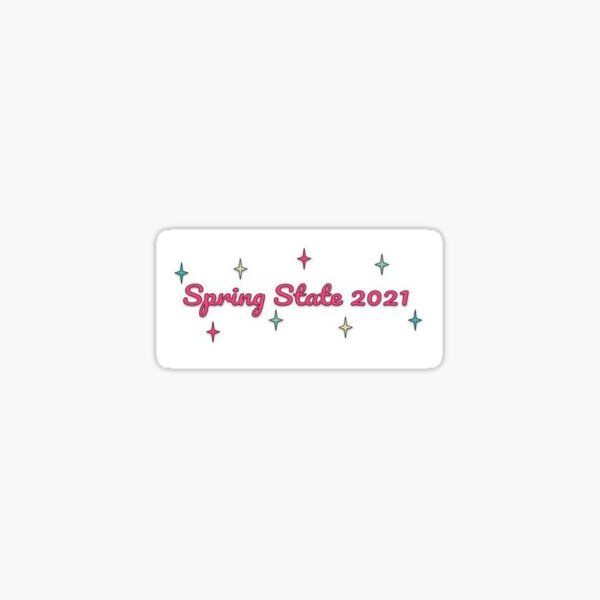 "PNW JSA Spring State Sparkle" Sticker for Sale by PNWJSA Redbubble