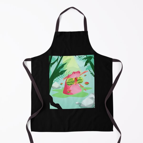 Item preview, Hippo melon eating animal funny designed and sold by Nillo.