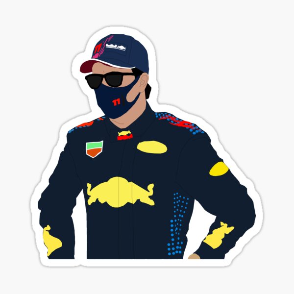Sergio Perez F1 Sticker