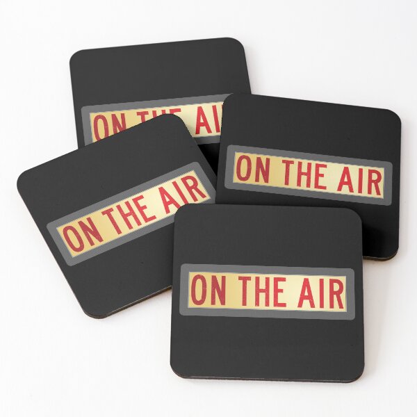 Item preview, Retro "On the Air" Sign designed and sold by GloopTrekker.