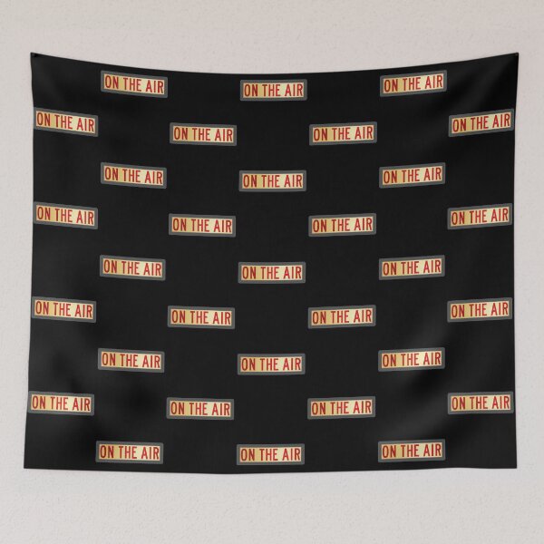 Item preview, Retro "On the Air" Sign designed and sold by GloopTrekker.