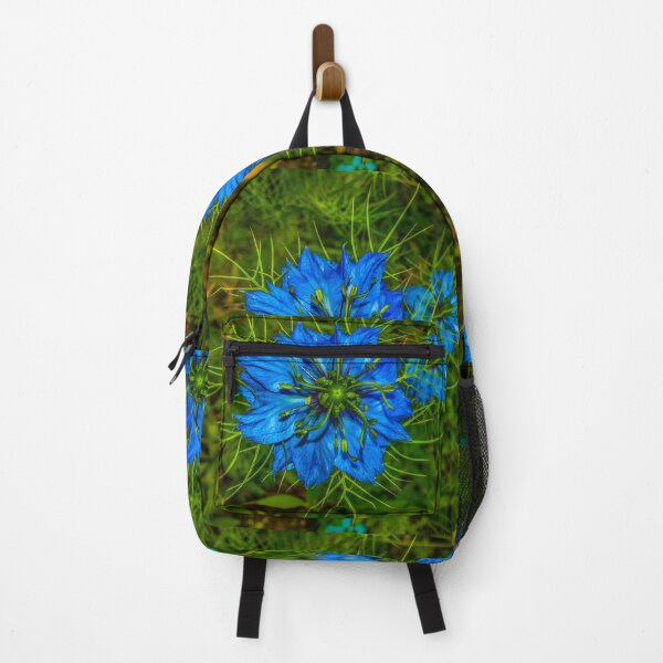 Item preview, blue flower Nigella sativa poster designed and sold by JD369.