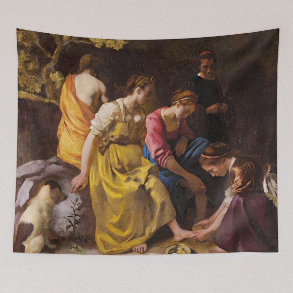 Diana and Her Nymphs - Johannes Vermeer