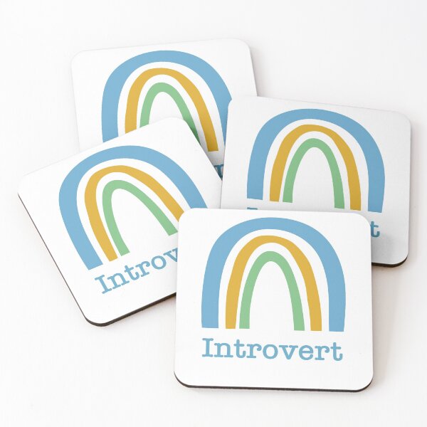 Item preview, Introvert Rainbow Design designed and sold by BrunchClub.