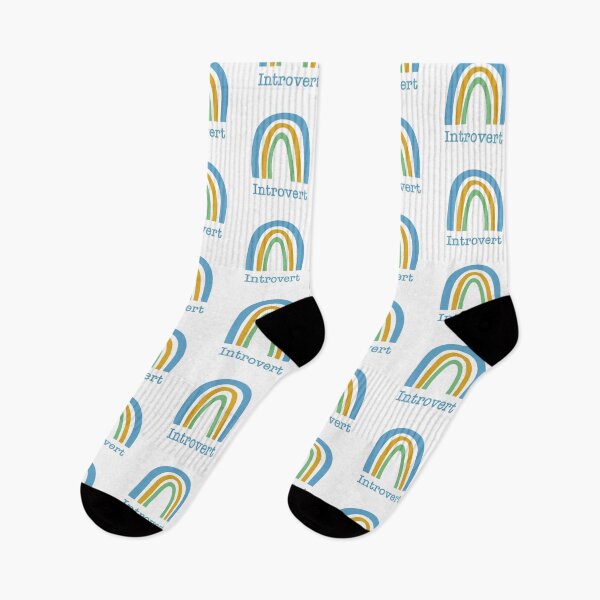 Item preview, Introvert Rainbow Design designed and sold by BrunchClub.