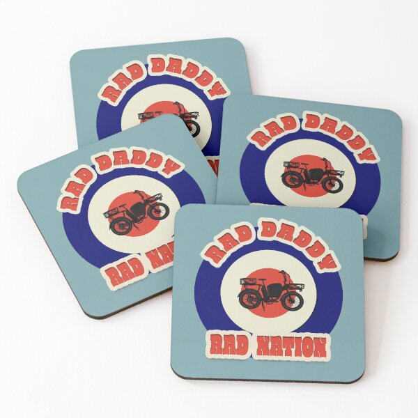 Item preview, rad rider / rad daddy / rad nation / e-bike / cargo bike / rad runner  designed and sold by pink-magic-moon.