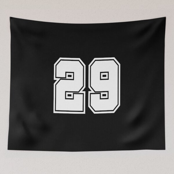 Item preview, 29 shirt number college style football soccer designed and sold by GeogDesigns.
