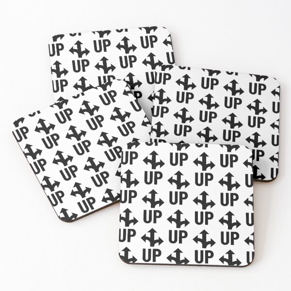 Item preview, Up 1 Badge - Black Text designed and sold by LucidLounger.