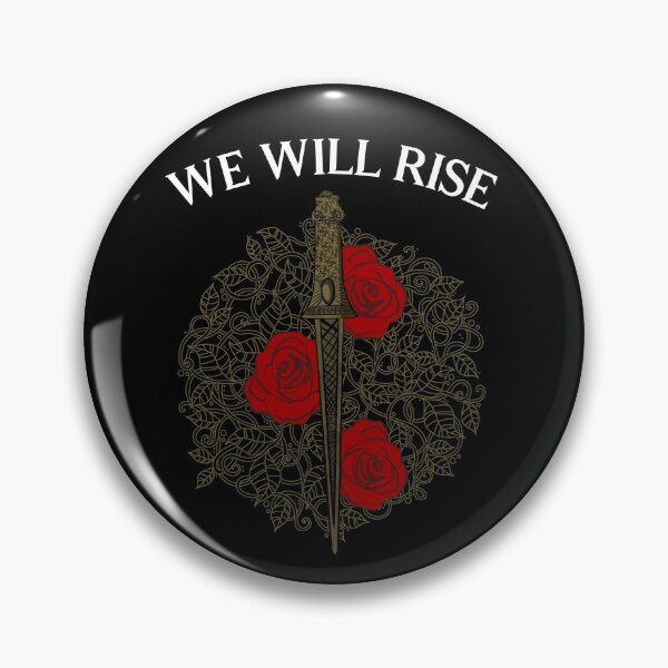 Item preview, We will rise From blood and ash Kingdom of flesh and fire JLA Poppy Hawke Book lover Jennifer L. Armentrout designed and sold by ThoughtfulS.