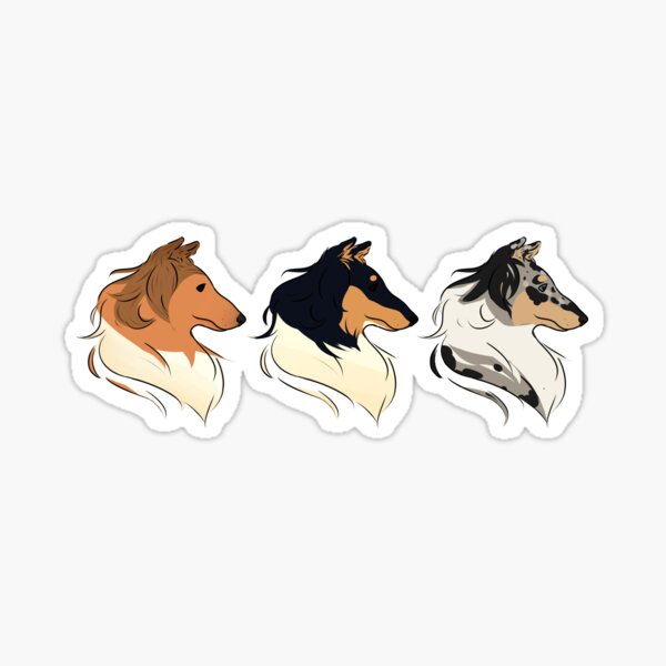 Item preview, Rough Collies - All Colors designed and sold by recycledcan.