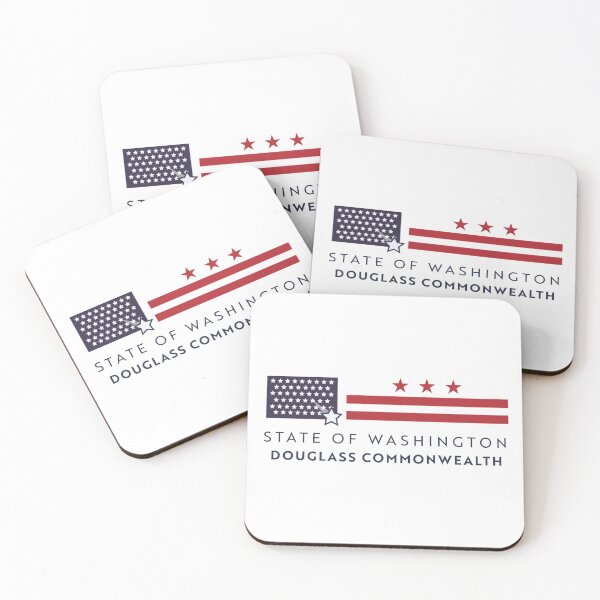 Item preview, State of Washington Douglass Commonwealth US Flag 51 Stars designed and sold by brizodesign.