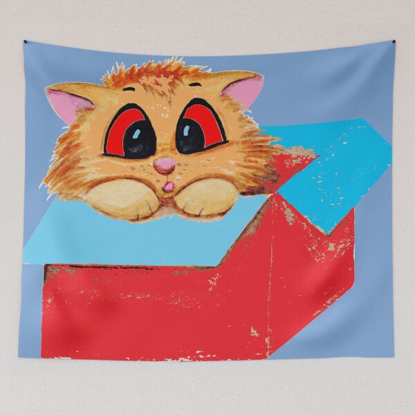 Item preview, Boxed kitten designed and sold by BobbyChristine.