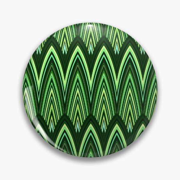 Item preview, Green Waves or Scales designed and sold by Sybille-Yates.