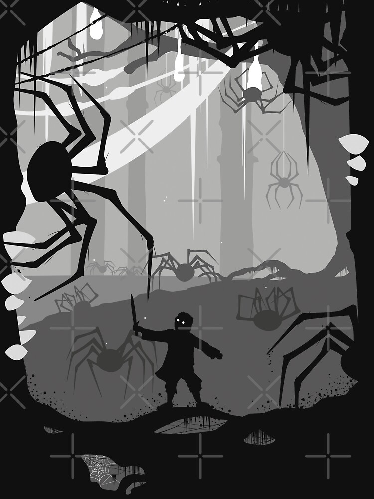 The Little Limbbit and the Spiders by TrashTante
