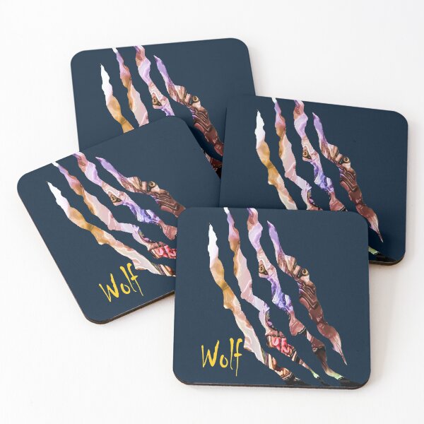 Item preview, Wolf Scratch 狼 designed and sold by SlowToes.