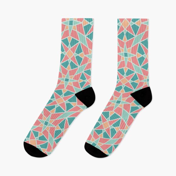 Item preview, Beach Geometric 6 Point Star Pattern designed and sold by sarabethtextile.