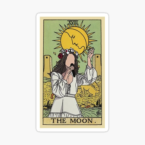Lana As The Moon Sticker