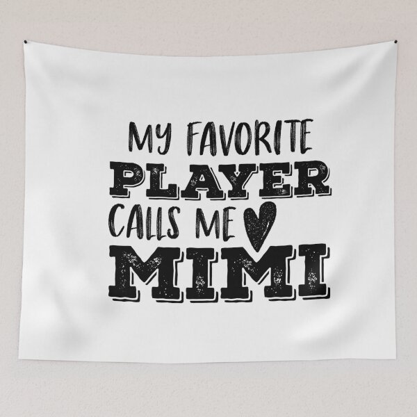 Item preview, My Favorite Player Calls Me Mimi designed and sold by ambaart.