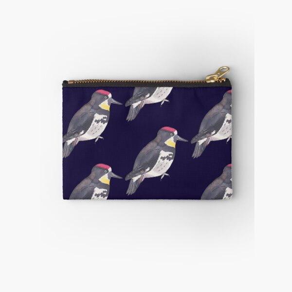 Item preview, Acorn Woodpecker watercolor bird species art designed and sold by TheWaterBirds.