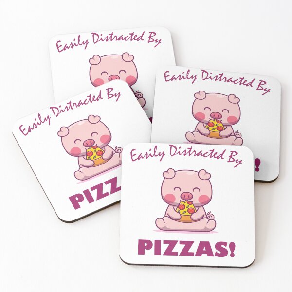 Item preview, easily distracted by pizzas designed and sold by MallsD.