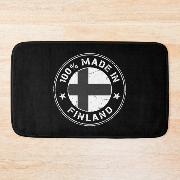 Item preview, Finland Finnish flag flag stamp designed and sold by GeogDesigns.