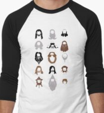 The Bearded Company Men's Baseball ¾ T-Shirt